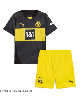 Borussia Dortmund Echipament de Fotbal Replică 2024-25 Copii Deplasare (+ Șorturi)